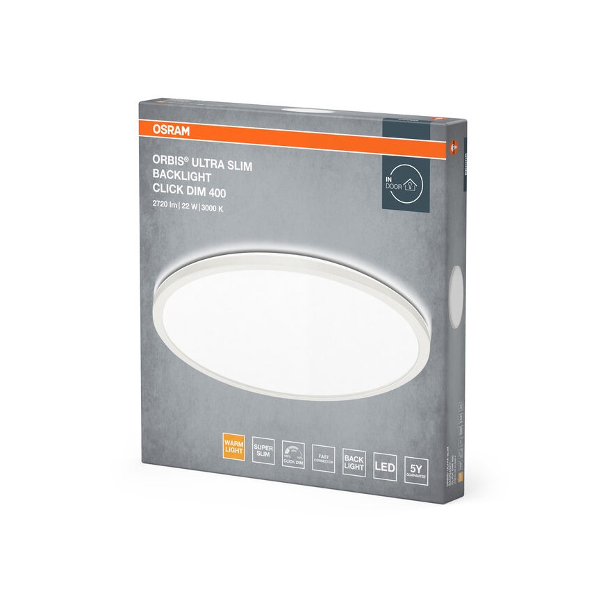 Osram - stmievateľné LED stropné svietidlo ORBIS LED/22W/230V biela