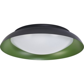 Osram - stmievateľné LED stropné svietidlo ORBIS PLATE LED/35W/230V pr. 43 cm zelená/čierna