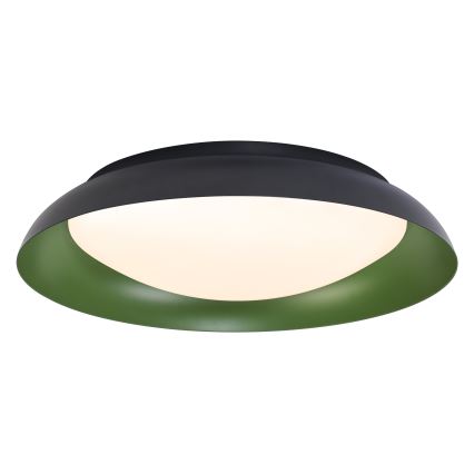 Osram - LED stmievateľné stropné svietidlo ORBIS PLATE LED/45W/230V priemer 48 cm zelená/čierna