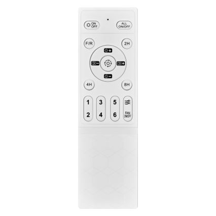 Osram - LED stmievateľné stropné svietidlo s ventilátorom CEILING FAN LED/49W/230V 2700-6500K biela/zlatá + diaľkové ovládanie