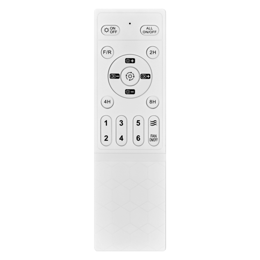 Osram - LED stmievateľné stropné svietidlo s ventilátorom CEILING FAN LED/49W/230V 2700-6500K biela/zlatá + diaľkové ovládanie