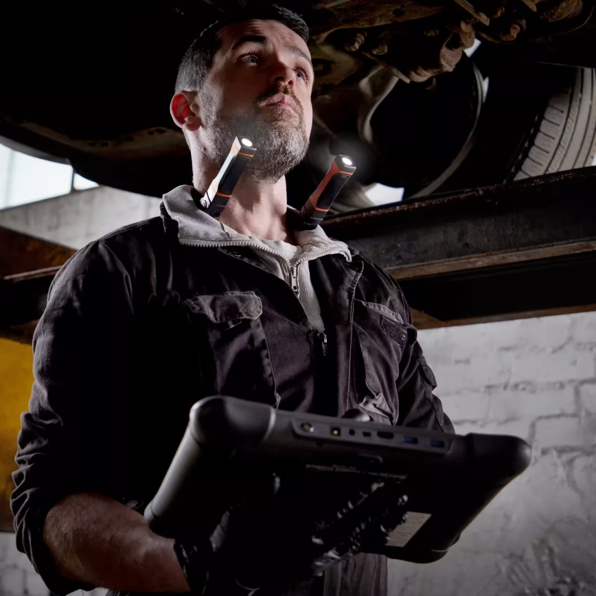 Osram - LED stmievateľné nabíjateľné nákrčníkové svietidlo LEDINSPECT LED/1W/3,7V IP54 1000 mAh