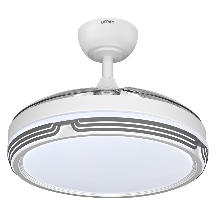 Osram - Stmievateľné stropné LED svietidlo s ventilátorom LEVECHE LED/36W/230V 3000/4000/6500K + diaľkové ovládanie
