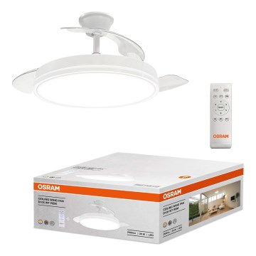 Osram - stmievateľné LED svietidlo s ventilátorom WING LED/36W/230V 3000/4000/6000K + diaľkové ovládanie