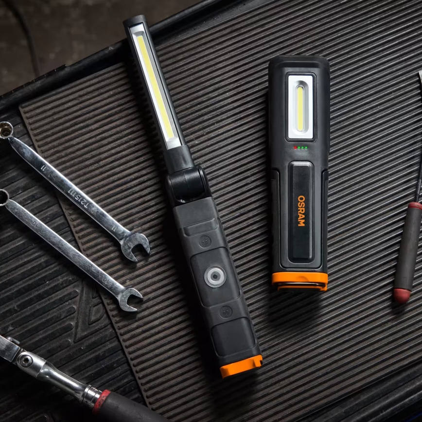 Osram - LED Stmievateľná nabíjateľná baterka LEDINSPECT WIRE-FREE PRO 600 LED/5W/3,7V IP54 2600 mAh