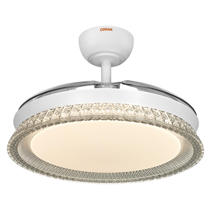 Osram - LED RGB stmievateľné stropné svietidlo s ventilátorom CIERZO LED/35W/230V 3000-6500K + diaľkové ovládanie
