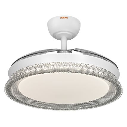 Osram - LED RGB stmievateľné stropné svietidlo s ventilátorom CIERZO LED/35W/230V 3000-6500K + diaľkové ovládanie