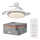 Osram - Stmievateľné stropné LED svietidlo s ventilátorom LEVECHE LED/36W/230V 3000/4000/6500K + diaľkové ovládanie