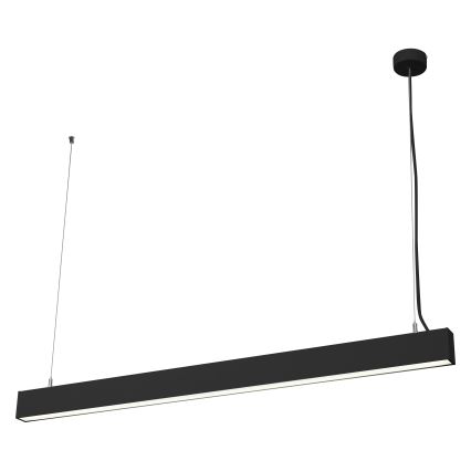 Osram - LED stmievateľný luster na lanku OFFICE LINE LED/42W/230V 4000K 112,6 cm čierny