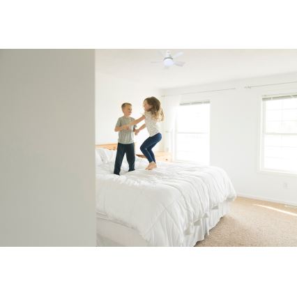 Osram - LED Stmievateľný stropný ventilátor LESTE LED/15W/230V 3000/4000/6500K + diaľkové ovládanie