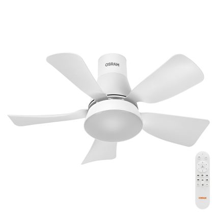 Osram - LED Stmievateľný stropný ventilátor LESTE LED/15W/230V 3000/4000/6500K + diaľkové ovládanie