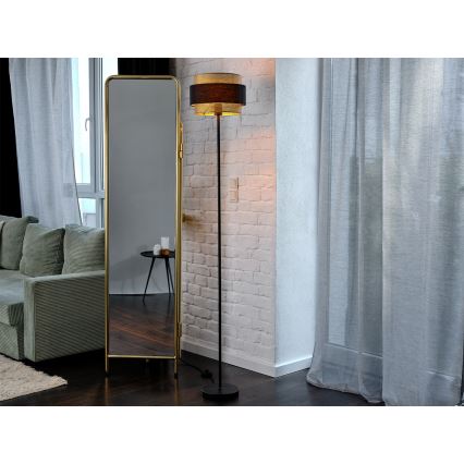 Osram - Stojacia lampa DECOR HORNET 1xE27/10W/230V čierna/zlatá