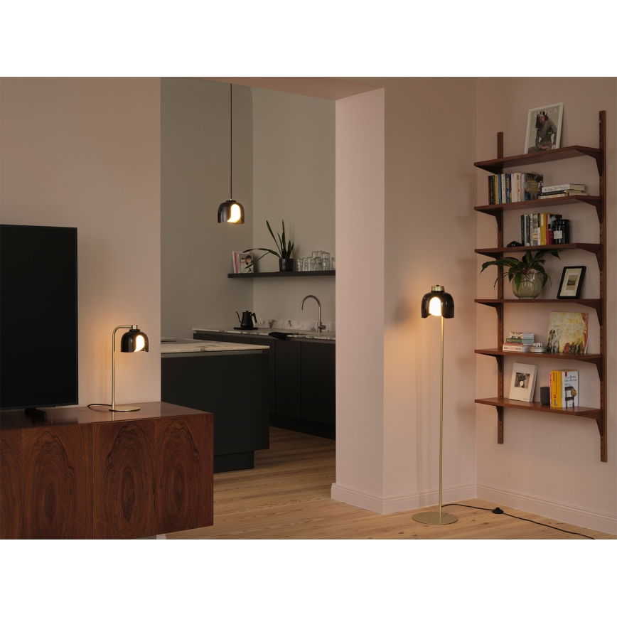 Osram - Stolná lampa DECOR COROLLE 1xG9/20W/230V čierna/zlatá