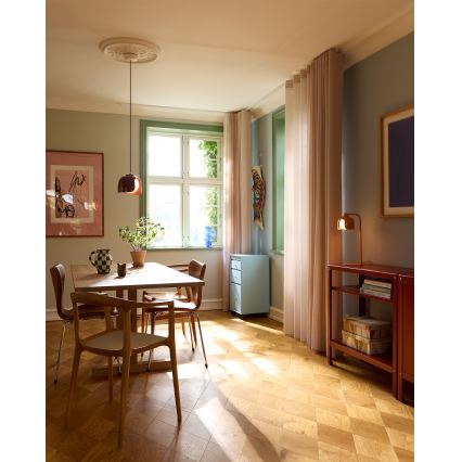 Osram - Stolná lampa DECOR COROLLE 1xG9/20W/230V oranžová