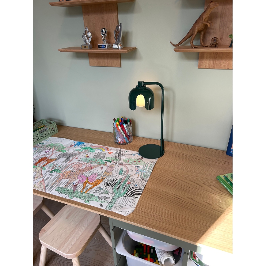 Osram - Stolná lampa DECOR COROLLE 1xG9/20W/230V zelená