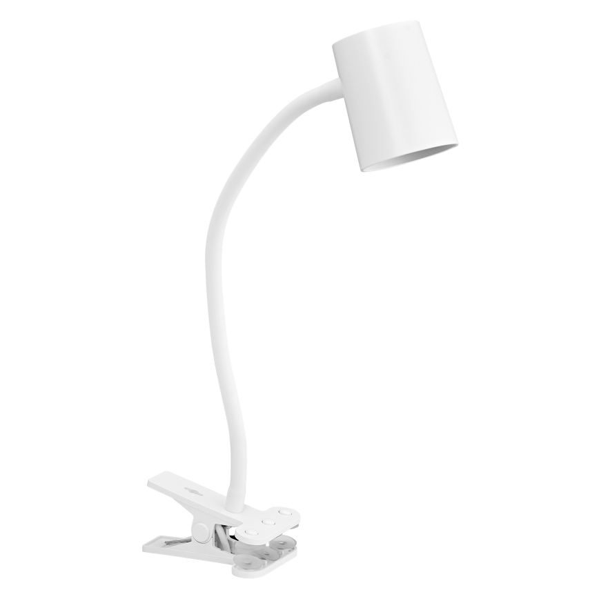 Osram - Stolná lampa s klipom DESK LINE 1xGU10/9W/230V biela