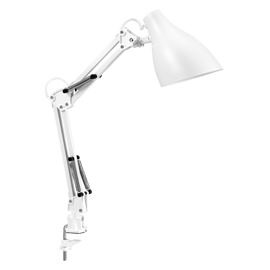 Osram - Stolová lampa s klipom DESK LINE 1xE27/11W/230V biela