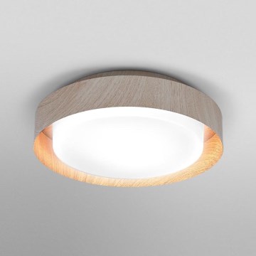 Osram - Stropné svietidlo ORBIS MADRID 2xE27/10W/230V pr. 29 cm drevený dekor