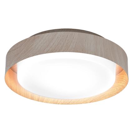 Osram - Stropné svietidlo ORBIS MADRID 2xE27/10W/230V pr. 29 cm drevený dekor