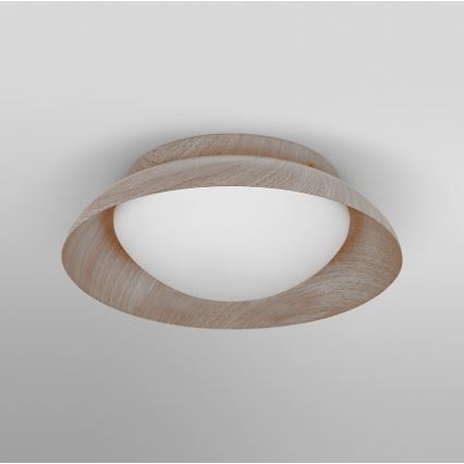 Osram - Stropné svietidlo ORBIS MILAN 2xE27/10W/230V pr. 30,5 cm drevený dekor