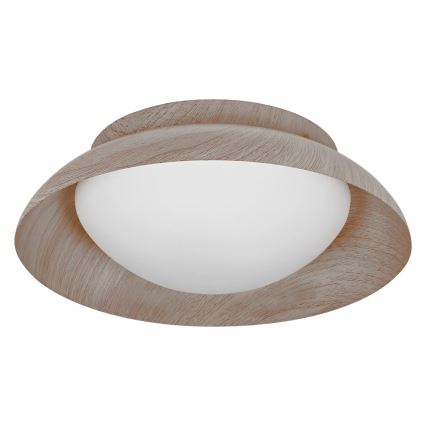 Osram - Stropné svietidlo ORBIS MILAN 2xE27/10W/230V pr. 30,5 cm drevený dekor