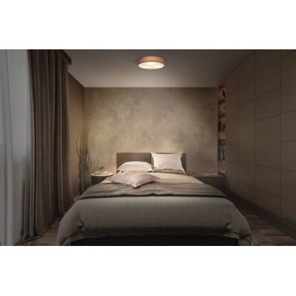 Osram - Stropné svietidlo ORBIS PARIS 2xE27/25W/230V pr. 40 cm hnedé