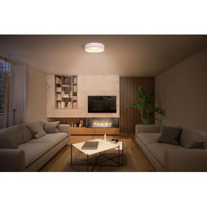 Osram - Stropné svietidlo ORBIS PARIS 3xE27/25W/230V, priemer 48 cm, biela