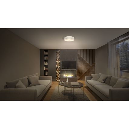 Osram - Stropné svietidlo ORBIS PARIS 3xE27/25W/230V priemer 48 cm krémové