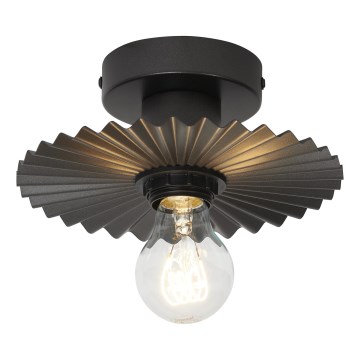 Osram - Stropné svietidlo PLISSEE 1xE27/15W/230V pr. 20 cm antracit
