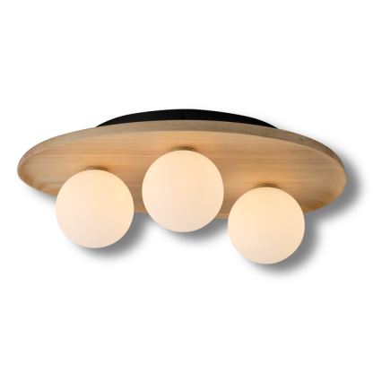 Osram - Stropné svietidlo WOOD NEST 3xG9/5W/230V kaučukovník