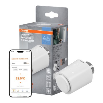 Osram - Termostatická hlavica SMART+ 3xAA Wi-Fi
