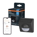 Osram - Vonkajší solárny pohybový senzor SMART+ 3,7 V antracit IP65 Wi-Fi 800 mAh