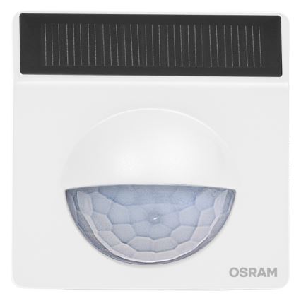 Osram - Vonkajší solárny senzor pohybu SMART+ 3,7V biely IP65 Wi-Fi 800 mAh
