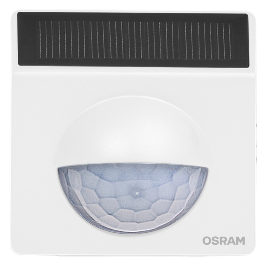 Osram - Vonkajší solárny senzor pohybu SMART+ 3,7V biely IP65 Wi-Fi 800 mAh
