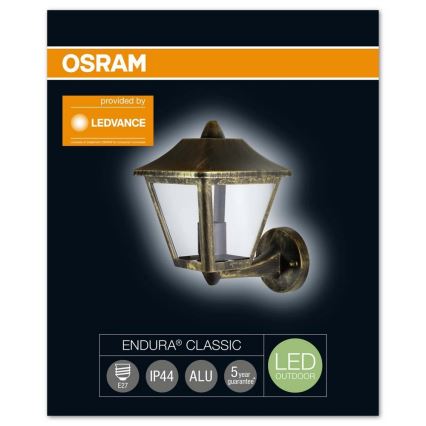 Osram - Vonkajšie nástenné svietidlo ENDURA 1xE27/60W/230V IP44