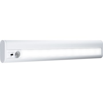 Osram - Zapustené stropné LED svietidlo so snímačom pohybu a súmraku LINEARLED LED/2,9W/9V 6xAA 4000K 31,4 cm biela