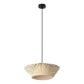 Osram - Závesný luster na lanku DECOR STRIPES 1xE27/10W/230V pr. 40,5 cm béžový