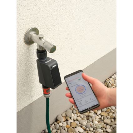 Osram - Zavlažovací ventil s solárnym panelom SMART+ IP55 Wi-Fi