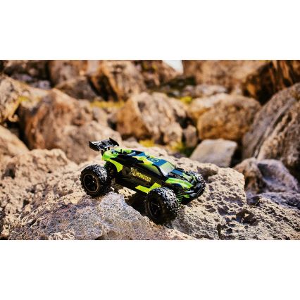 Overmax - RC auto na diaľkové ovládanie 2v1 X-MONSTER 3.5 1700 mAh čierna/červená/zelená