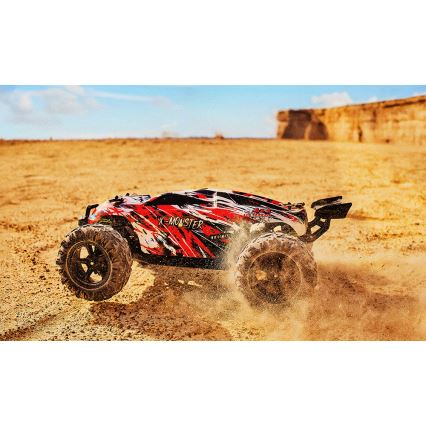 Overmax - RC auto na diaľkové ovládanie 2v1 X-MONSTER 3.5 1700 mAh čierna/červená/zelená