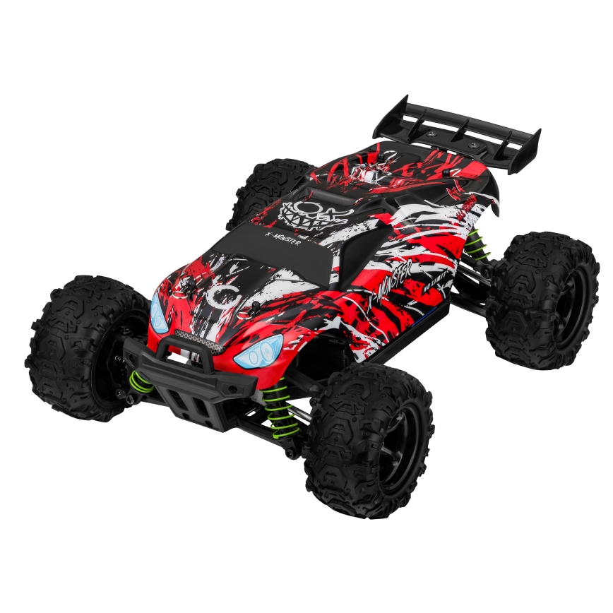 Overmax - RC auto na diaľkové ovládanie 2v1 X-MONSTER 3.5 1700 mAh čierna/červená/zelená