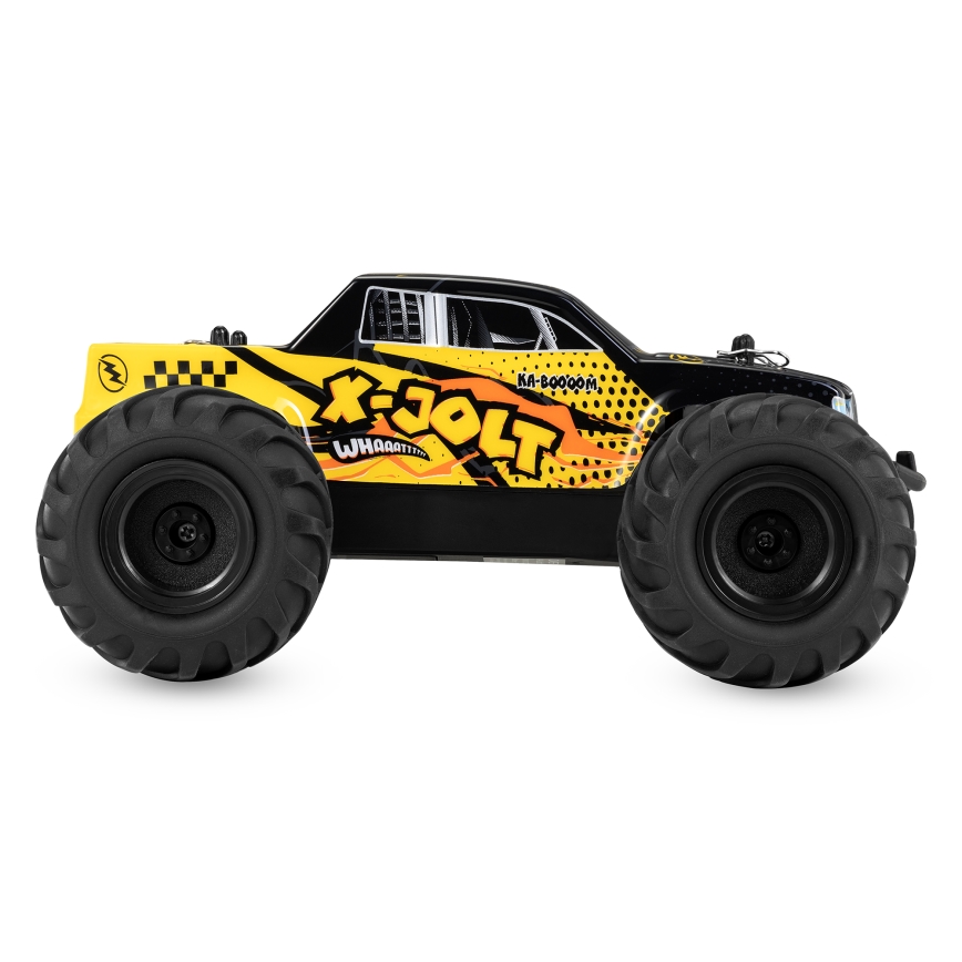 Overmax - RC auto s diaľkovým ovládaním X-JOLT 1000 mAh čierna/žltá