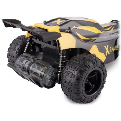 Overmax - RC auto s diaľkovým ovládaním X-RALLY 2.0 1200 mAh Čierna/Žltá