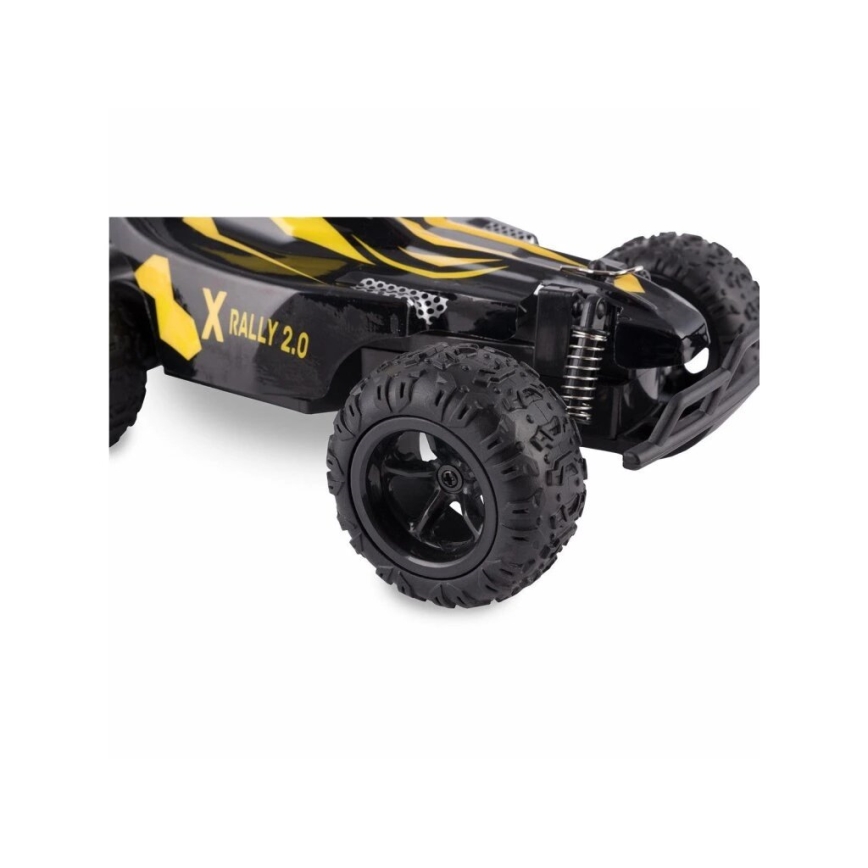 Overmax - RC auto s diaľkovým ovládaním X-RALLY 2.0 1200 mAh Čierna/Žltá