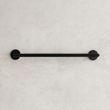 P.M.H. IN1B-R - Elektrický sušiak na uteráky INGA 17W/230V 85,9 cm IP44 pravý/čierny