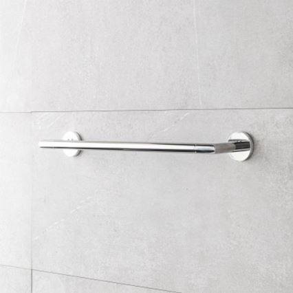 P.M.H. IN1SS-L - Elektrický sušiak na uteráky INGA 17W/230V 85,9 cm IP44 ľavé prevedenie/leštená nerezová oceľ