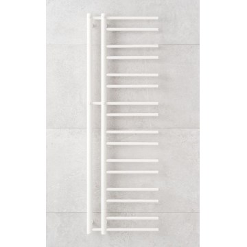 P.M.H. T2W - Kúpeľňový rebríkový radiátor THEIA 352 W 154 cm pravý/biely