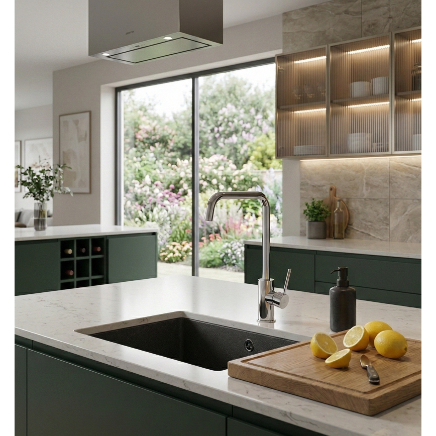 Paffoni - Drezová batéria LIGHT 32,6 cm lesklý chróm