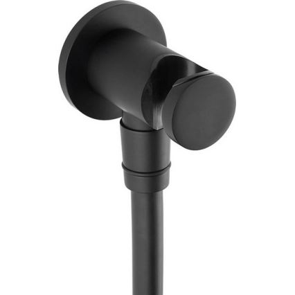 Paffoni - Podomietková sprcha ROUND čierna