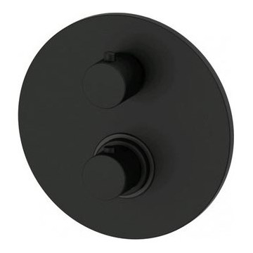 Paffoni - Termostatická sprchová batéria LIGHT, čierna